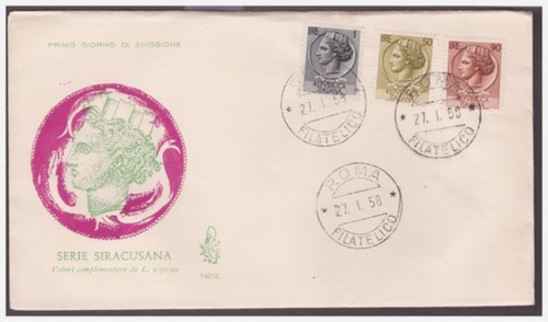 Fdc venetia club 1958 - fdc,